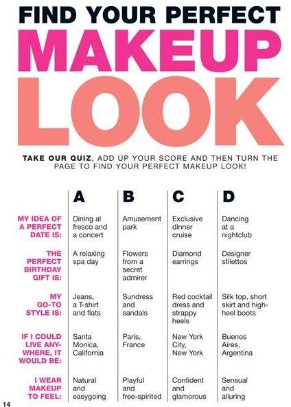 what is my makeup style quiz.